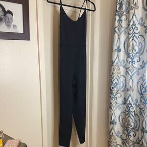 Wilfred Free Black Slim Strappy Jumpsuit